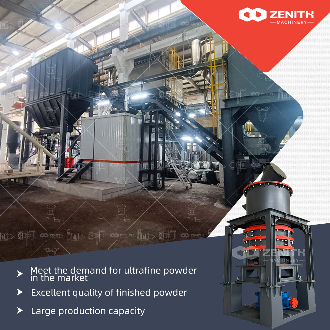 XZM700 Ultrafine Grinding Mill installed in Cambodia for shale powder production with 2.5t/h capacity